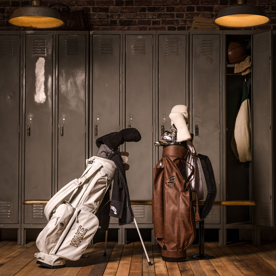 Wake Forest Rover Stand Bag - Bone